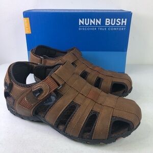 Nunn Bush RioBravo Tan Sandal Shoes Size 9W